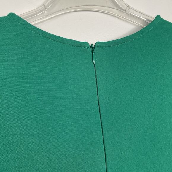 Boden Sabrina Ponte Dress Size 8R Kelly Green Fit n Flare Classic Career Holiday - Picture 5 of 7